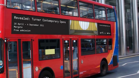 Turner Contemporary – London bus