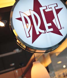 Pret a Manger store 