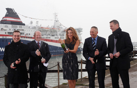 Kelly Brook DFDS Dover