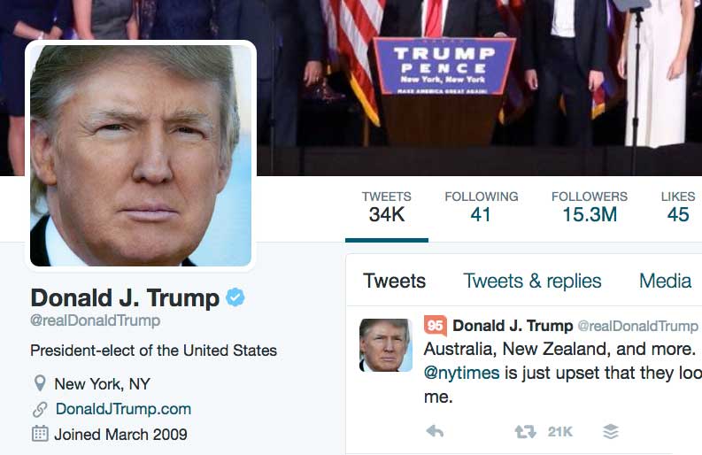 Donald Trump Twitter