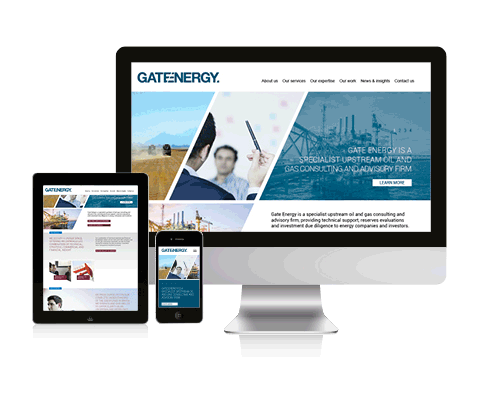 Gate Energy Website