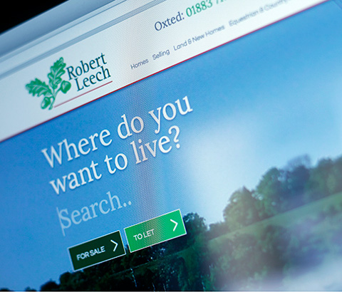 Robert Leech Website Design